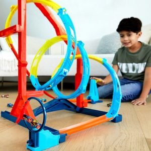 Hot Wheels Track Builder Unlimited Corkscrew Twist Kit Playset for Kids