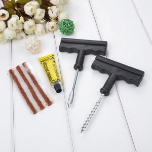 6 In 1 Motorcycle Car Tubeless Tyre Puncture Repair Kit Tool