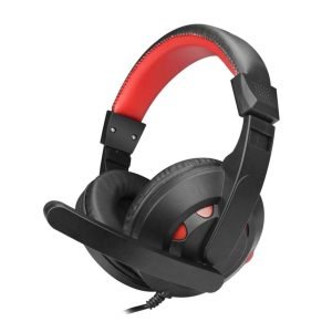 A5 Computer Stereo Headphones Dual Pin Wired Headset With Stick Mic For PC