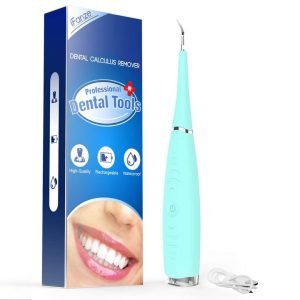 Electric Dental Calculus & Tooth Stains Remover Teeth Polishing Whitening Tool IPX6 Waterproof