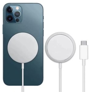 Best Quality Magsafe Qi Enabled Fast Magnetic Wireless Charger 5V 3A
