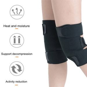 2 Pcs Health Care Magnetic Therapy Self Heating Knee Pads Professional Knee Support Protection Fitness