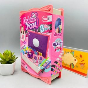 Colorful 3 in 1 Looms Band Beauty Set toy For Kids