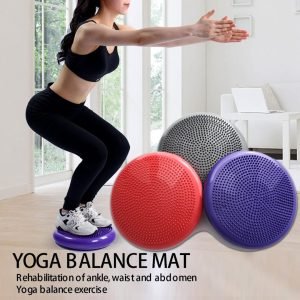 Durable Body Core Balance Universal Sports Gym Fitness Inflatable Cushion Pad