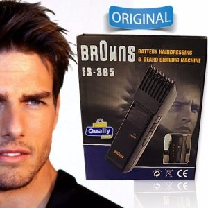 Browns FS 365 Hair Expert Trimmer Clipper Hair Cutting Machine With Styling Comb And Scissor