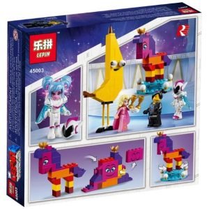 129Pcs LEPIN 45003 Acquaintance Beautiful Queen Blocks Set Kids Play