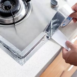 Silver Strong High Temperature Resistant Waterproof And Fireproof Aluminum Foil Tape