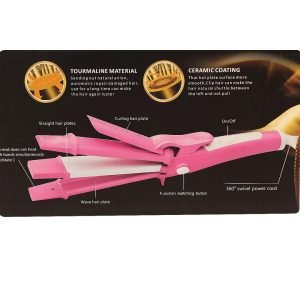 Kemei Km-988 3 In 1 Digital Temperature Control Hair Styling Machine Curler Crimper