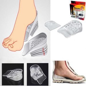 Taller Insole Silicone Gel Increase Height