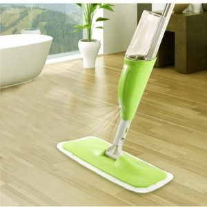 Household Flat Floor Mop Micro Fiber Spray Mop Cleaner Water Spraying Flat Mop Head Home Cleaning Tool