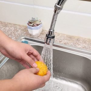 Splash Nozzle Flexible Faucet Sprayer Saving Shower Bath Valve Filter Devices