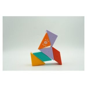 Magnetic Construction Prismatic/Triangle Activity Blocks Playset