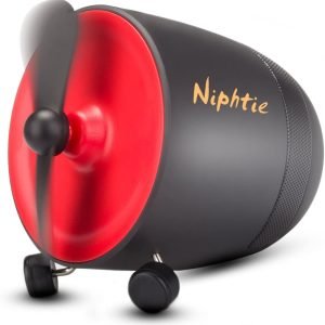 Mooyee Bluetooth Portable Speakers Aero Wireless Speaker Superior Stereo Sound Mini Fan Design