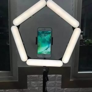 V85 Portable Foldable Mobile Phone 3 Modes Beauty Fill Light (5 Lights)