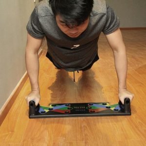 9 IN 1 Push Up Rack Board System Comprehensive Fitness Exercise Workout Pushup Stands