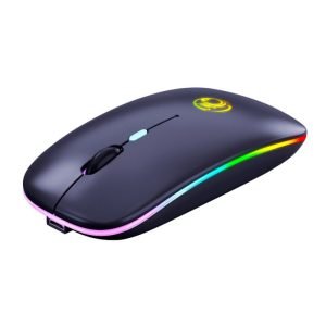 E-1300 Rechargeable 2.4Ghz Dual Mode Luminous Wireless Mouse