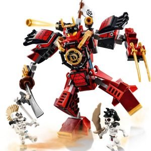 173Pcs LEPIN Ninja Saga 06093 Samurai Mech Blocks Super Heroes Assemble Building Blocks