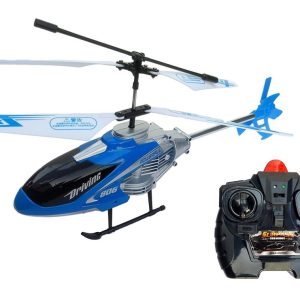 Remote Control Flying Helicopter With Unbreakable Blades Infrared Sensors Remote Control