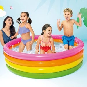 Intex 56441 3 Ring Sunset Glow Pool 66 X 18 Inch