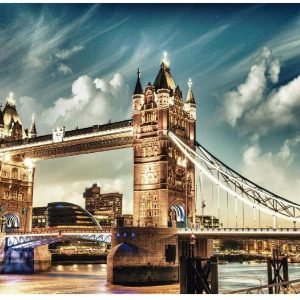 Meryi London Tower Customized Jigsaw Puzzles For Adults 1500 Pieces