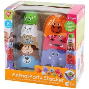 Animal Pary Stacker Playset Kids Fun Play Toys