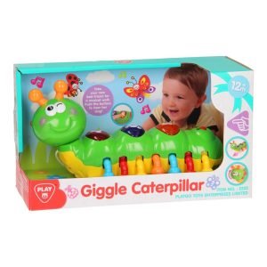 Giggle Caterpillar Musical Kids Fun Play Colorful Toy