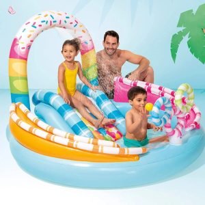 Intex 57144 Children's Inflatable Swimming Pool Center CANDY FUN
