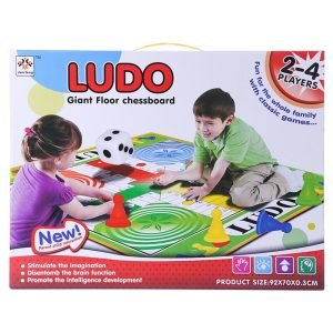 Giant Spain Flying Chess Game Ludo Play Mat For Children Traveling Chess Board Game