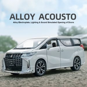 Dynamic Drive Explorer Alphard Feature-Packed Die-Cast Metal Model Car With Light And Sound