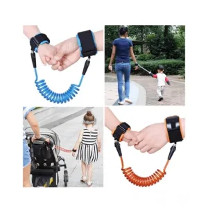 Baby Child Anti Lost Wrist Link Safety Harness Strap Rope Leash Walking Hand Belt Band Wristband For Toddlers, Kids Loss