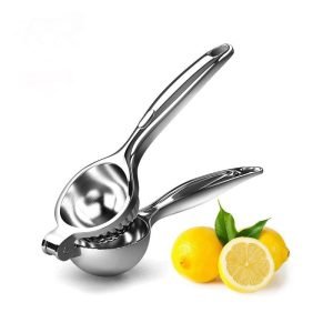 Hand-Operated Single Press Stainless Steel Lemon Squeezer