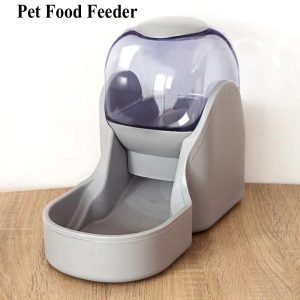 Automatic Pet Food Feeder With Large Capacity And Anti-Overturning
