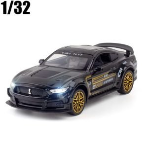 Ford Mustang Shelby GT500 High Simulation Super Pull Back with 4 Open Door Car