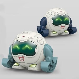 Smart Tumbling Voice Control Robot With Music And Light