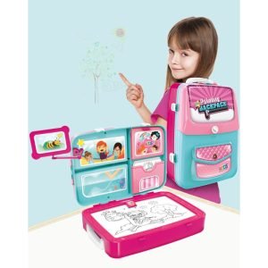 Drawing Kit Young Artist in Backpack Suitcase for Kids