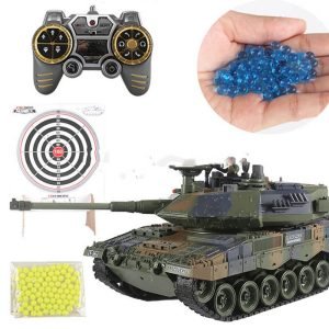 2.4G 1:18 RC War King Battle Smoking Tank With Shooting Ball & Water
