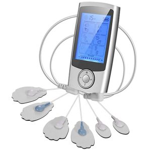 16 Modes Electric Digital EMS Massage Device Multifunction Deep Trigger Point Dual Output Pain Relief