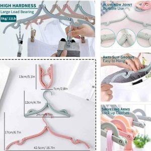 Foldable hanger Pack of 10