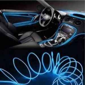 Car Dashboard Neon Strip Light Car Interio...