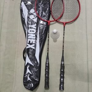 BADMINTON PAIR WITH FREE SHUTTLE