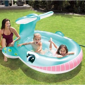 INTEX 57440 Whale Spray Swimming Pool Center 79 X 77 X 36