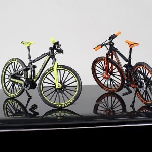Mini 1:10 Alloy Bicycle Model Diecast Metal Finger Mountain Bike Racing Toy
