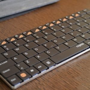 Rapoo E6500 Portable Mini Ultra-Thin Wireless Keyboard Bluetooth 3.0 Keyboard
