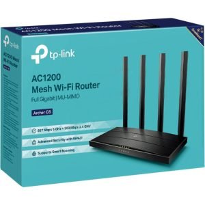 TP-Link AC1200 Archer C6 Mesh Wi-Fi Router