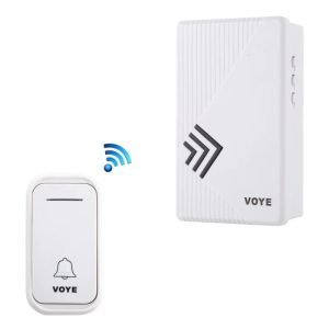 V022F Music Remote Control Wireless Doorbell With 38 Polyphony Sounds