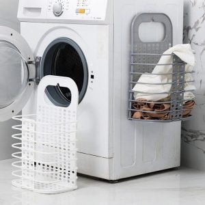 Foldable Dirty Clothes Basket Wall Hanging Laundry Basket