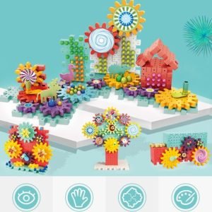 Children Early Education DIY Variety Gear Assembled Building Blocks