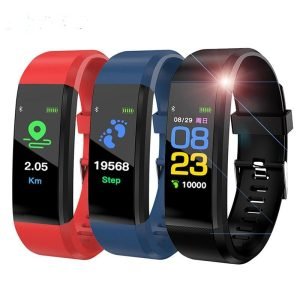 115HR PLUS Smart Bracelet Sport Heart Rate Fitness Tracker Wristband For IOS Android