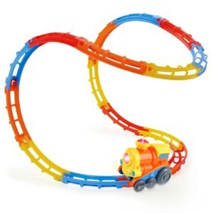 Tumble Track Train Play Set With Lights And Sound Roller Coaster