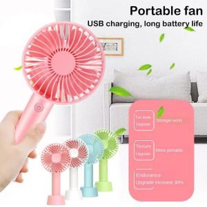 SS-2 Mini Portable Rechargeable Handheld Fan For Indoor And Outdoor Use